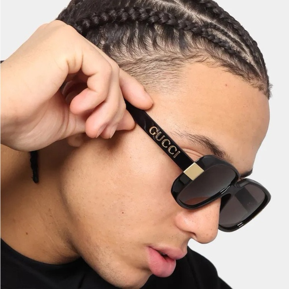 💯- New Authentic Men GUCCI Logo
GG0318S-005 Sunglasse